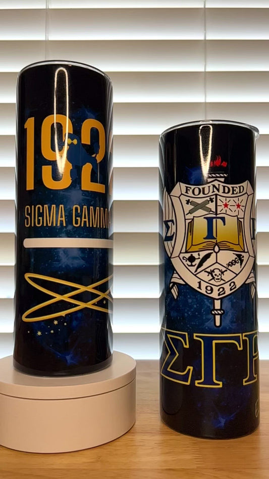 30 oz -Sigma Gamma Rho Tumbler