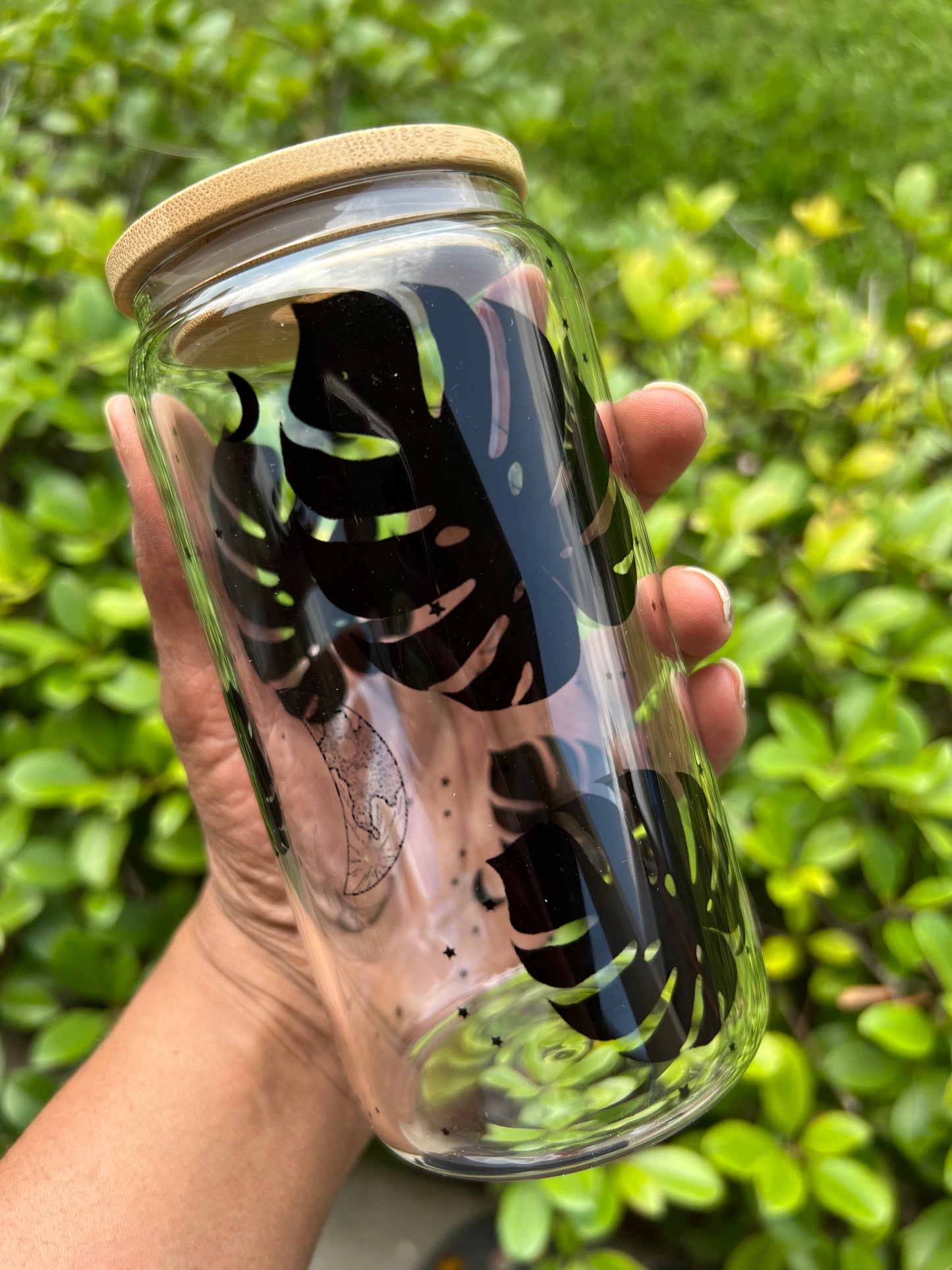 Libby Glass Can (Frosted & Clear)