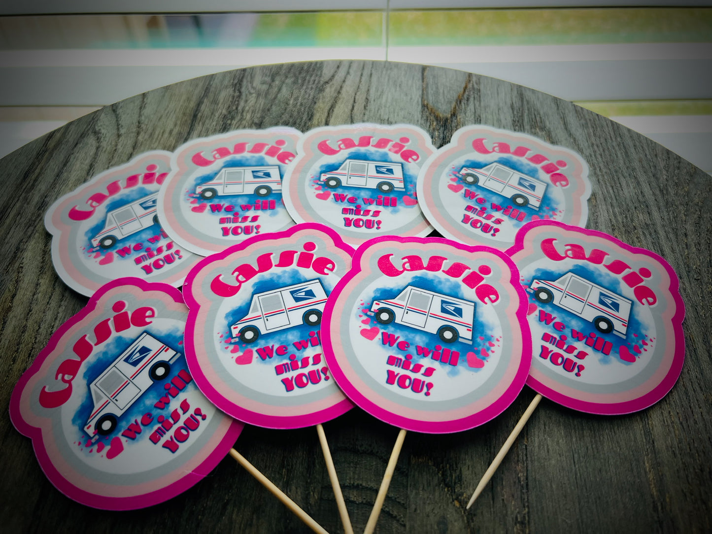 Custom Cupcake Toppers
