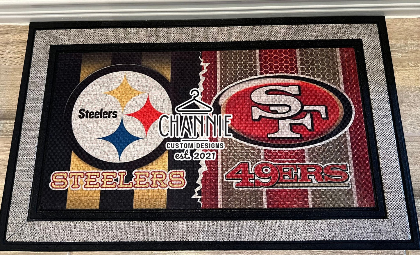 TikTok Custom Doormat (Your Design or Sports Team)