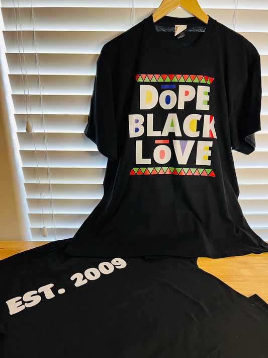 Dope Black Love- Couples Tee